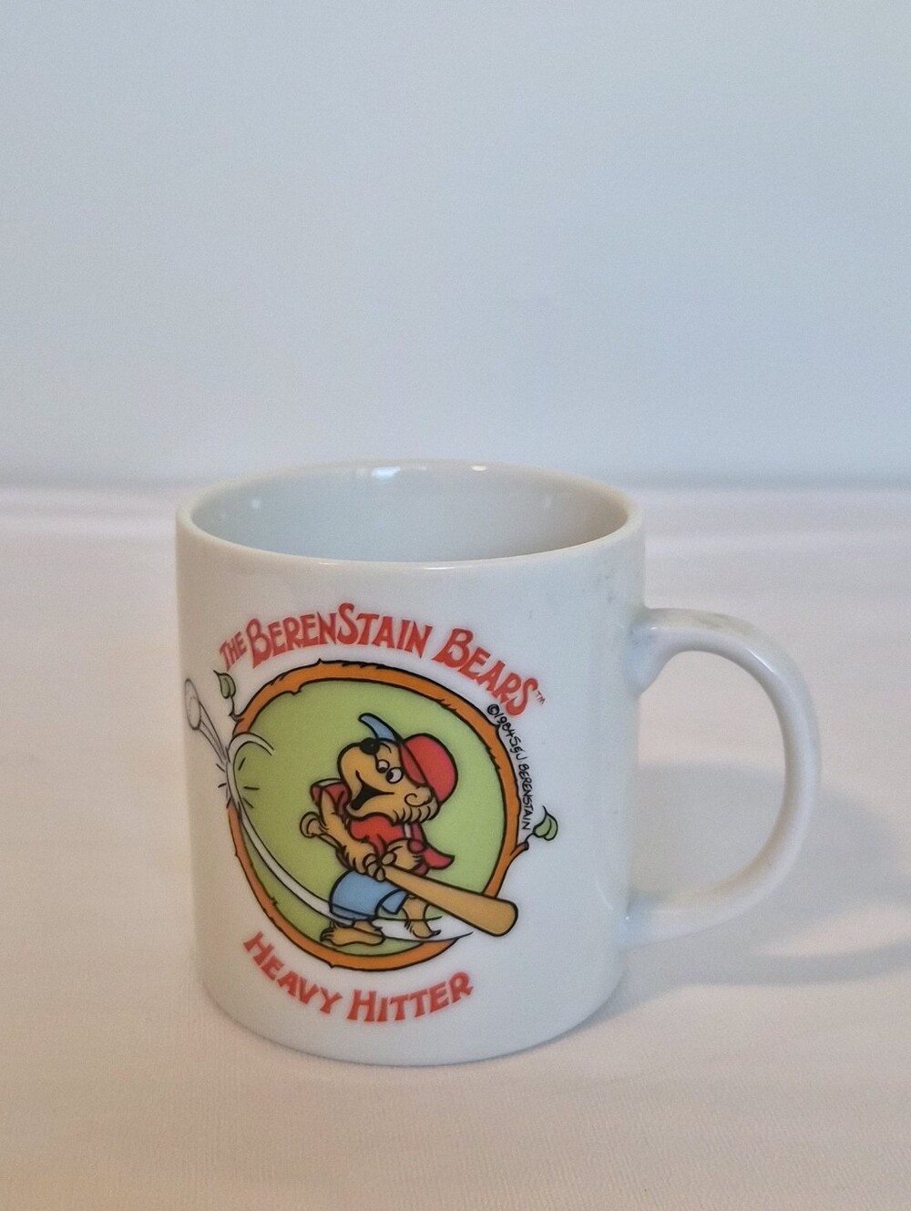 The Berenstain Bears Heavy Hitter White Ceramic Mug